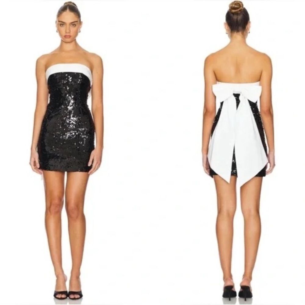 NWT Alice + Olivia Womens  Sibella Mini Dress $550